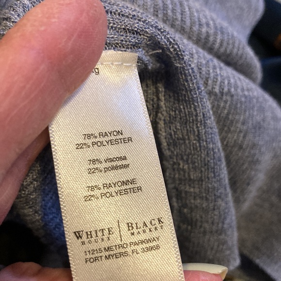 WHBM gorgeous split back cardigan size S - Picture 9 of 9